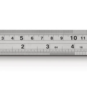 Escala em Aço Inoxidável Graduada 1000mm Digimess Kingtools 600.007 - Certificado de Calibração Rastreável RBC/INMETRO