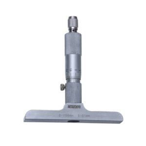 Micrômetro de Profundidade 0-100mm/0,01mm - (MTK-4672) - Certificado de Calibração Rastreável RBC/INMETRO