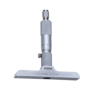 Micrômetro de Profundidade 0-200mm/0,01mm - (MTK-4674) - Certificado de Calibração Rastreável RBC/INMETRO