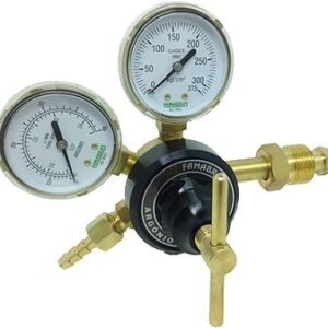 Regulador de Pressão Argônio - Certificado de Calibração Rastreável RBC/INMETRO