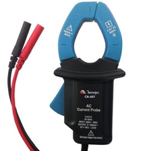 Garra de Corrente Capacidade AC 600A Relação de Transformação 1mV Abertura Máxima 35mm Minipa CA-601