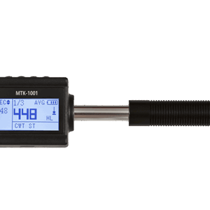 Durômetro Portátil para Metais (HRC-HRB-HV-HB-HL-HS) - (MTK-1001) - Certificado de Calibração Rastreável RBC/INMETRO