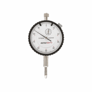Relógio Comparador - 10mm/0,01mm (Centesimal) - (MTK-1375) - Certificado de Calibração RBC/INMETRO