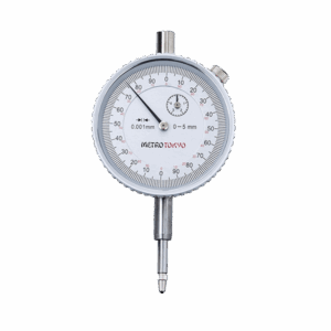 Relógio Comparador - 5mm/0,001mm (Milésimal) - (MTK-1382) - Certificado de Calibração Rastreável RBC/INMETRO