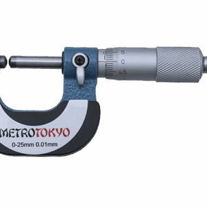 Micrômetro Externo com Duas Pontas Esféricas 0-25mm/0,01mm - (MTK-4040) - Certificado de Calibração Rastreável RBC/INMETRO