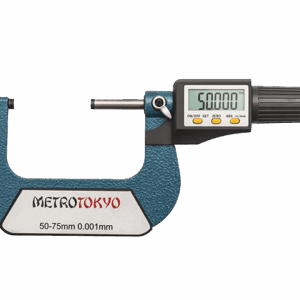 Micrômetro Externo Digital 50-75mm/0,001mm (Milesimal) - (MTK-4286) - Certificado de Calibração RBC/INMETRO