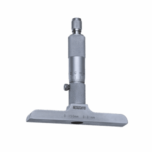 Micrômetro de Profundidade 0-150mm/0,01mm - (MTK-4673) - Certificado de Calibração Rastreável RBC/INMETRO
