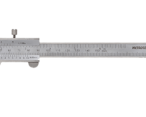 Paquímetro Aço Inox 150mm/6" (0,05 mm / 1/128") - (MTK-5000) - Certificado de Calibração  RBC/INMETRO