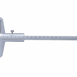 Paquímetro de Profundidade 150mm (0,02 mm) - Base de Apoio: 100mm - (MTK-5030) - Certificado de Calibração Rastreável RBC/INMETRO
