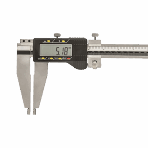 Paquímetro Digital para Serviços Pesados 600mm/24" (0,01 mm / 0.0005") - (MTK-5115) - Certificado de Calibração Rastreável RBC/INMETRO