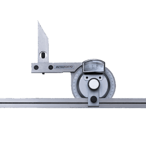 Transferidor de Ângulos Universal (Goniômetro) - 4 x 90° (360°) - (MTK-5610) - Certificado de Calibração Rastreável RBC/INMETRO