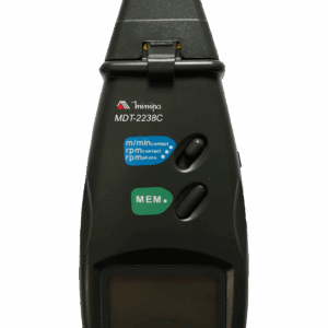 Tacômetro Foto e Contato Capacidade Foto 2,5 a 99999RPM Contato 0,5 a 19999RPM Minipa MDT-2238C - Certificado de Calibração Rastreável RBC/INMETRO