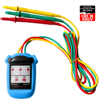 Fasímetro com indicador led 480 volts Minipa MFA-841A - Certificado de Calibração Rastreável RBC/INMETRO