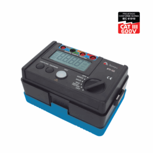 Terrômetro Digital 3 3/4 Contagem 4000 Tensão AC 400V Resistência Minipa MTR-1522 - Certificado de Calibração Rastreável RBC/INMETRO