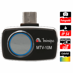 Câmera térmica portátil profissional para smartphones -20~550°C Minipa MTV-10M