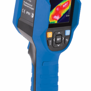 Câmera Termovisora Faixa -10~400°C Emissividade Ajustável IP65 Interface USB Tipo-C Memória Externa Minipa MTV-120 - Certificado de Calibração Rastreável RBC/INMETRO