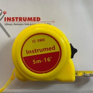 Trena de Bolso Mod. 5m Instrumed IC-5ME - Certificado de Calibração Rastreável RBC/INMETRO